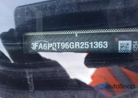 2016 Ford Fusion Se z USA, uszkodzony, nr VIN 3FA6P0T96GR251363